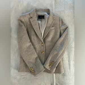 J. Crew Schoolboy Blazer in grey sz00
